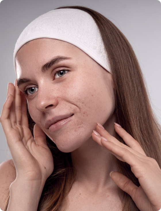 Surcos y hundimientos: Un rostro liso y uniforme